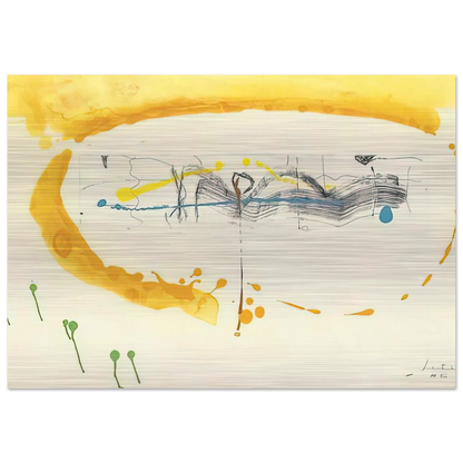 Making Music - 2000 - Helen Frankenthaler Brushed Aluminum Print - 70x100 cm / 28x40 inches | Helen Frankenthaler Aluminum Print | Helen Frankenthaler Prints