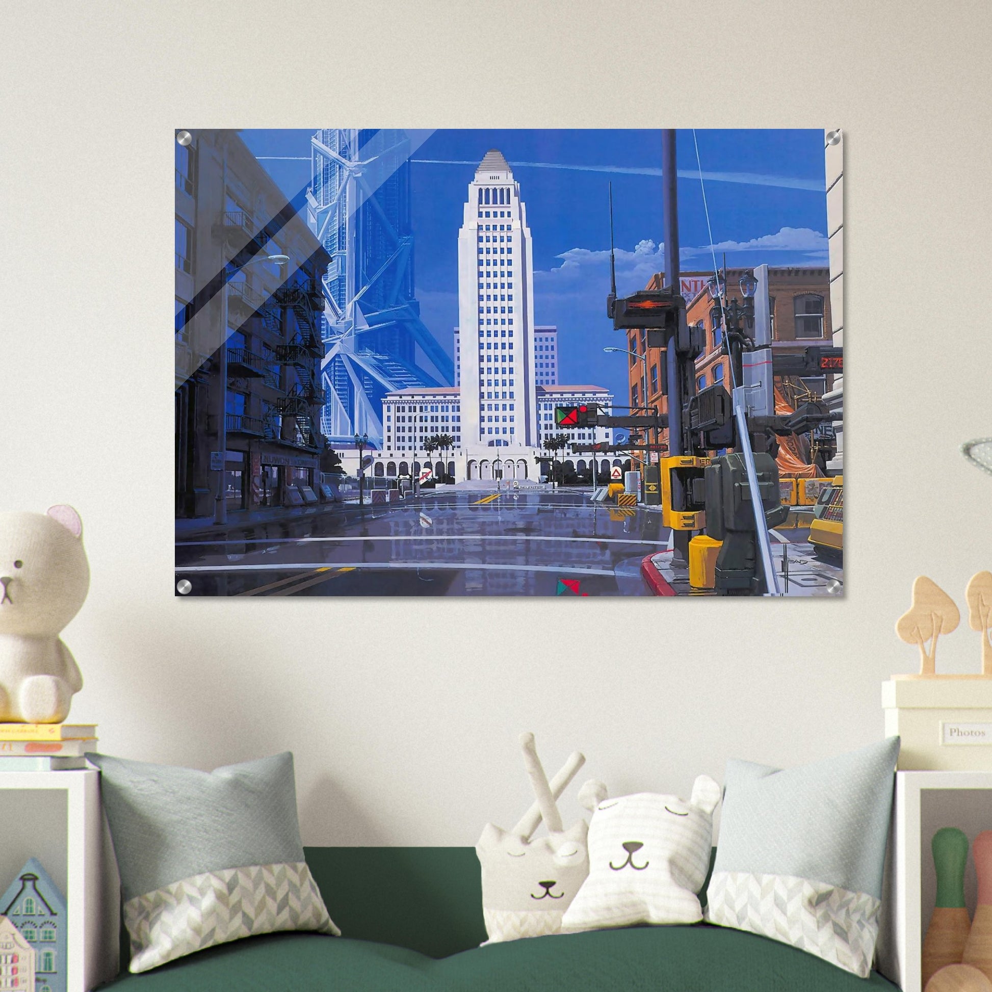 Syd Mead - Syd Mead Acrylic Print - 70x100 cm / 28x40″ inches
