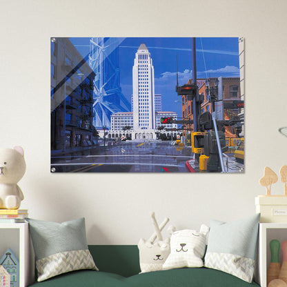 Syd Mead - Syd Mead Acrylic Print - 70x100 cm / 28x40″ inches