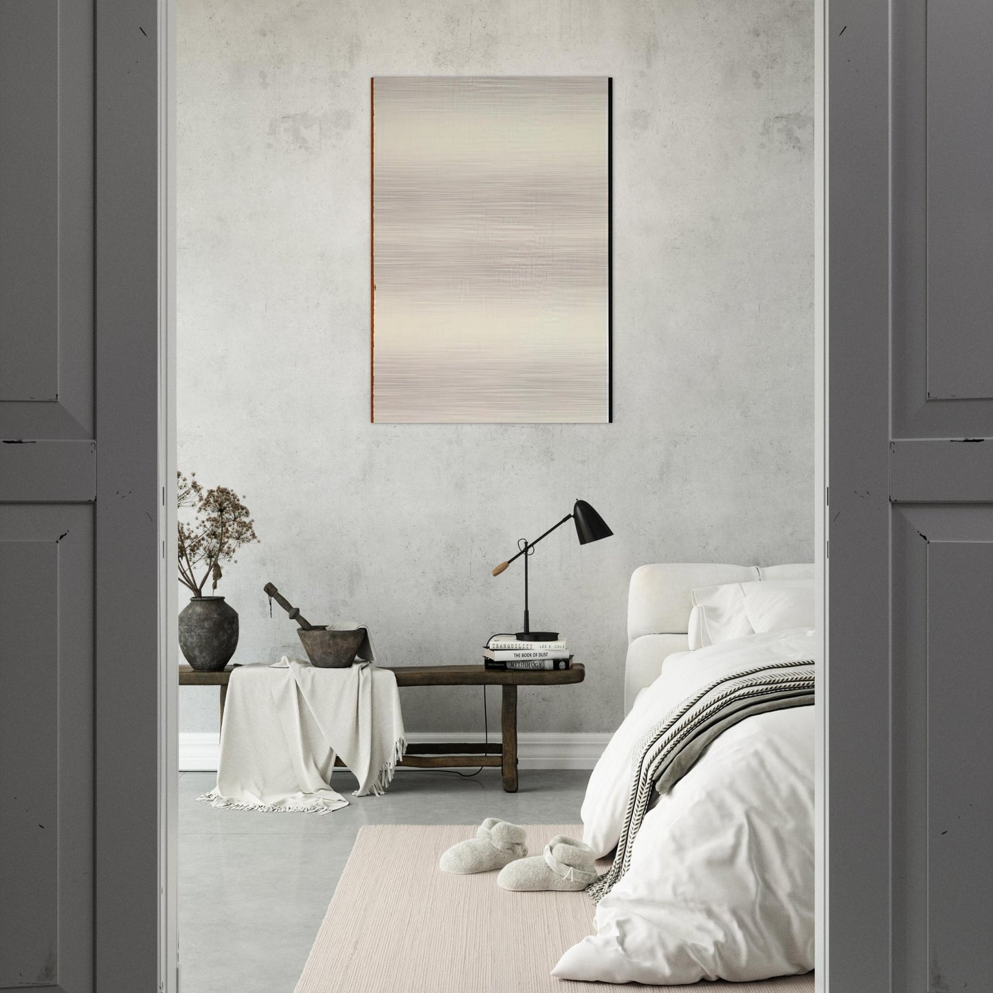 Be II - Barnett Newman Brushed Aluminum Print - 70x100 cm / 28x40 inches | Barnett Newman Aluminum Print | Barnett Newman Prints