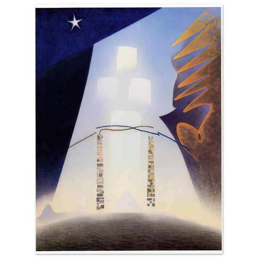 Agnes Lawrence Pelton - Future - 1943  75x100 cm / 30x40inches Fine Art Poster