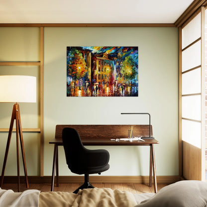 Leonid Afremov - Leonid Afremov Brushed Aluminum Print - 70x100 cm / 28x40 inches | Leonid Afremov Aluminum Print | Leonid Afremov Prints