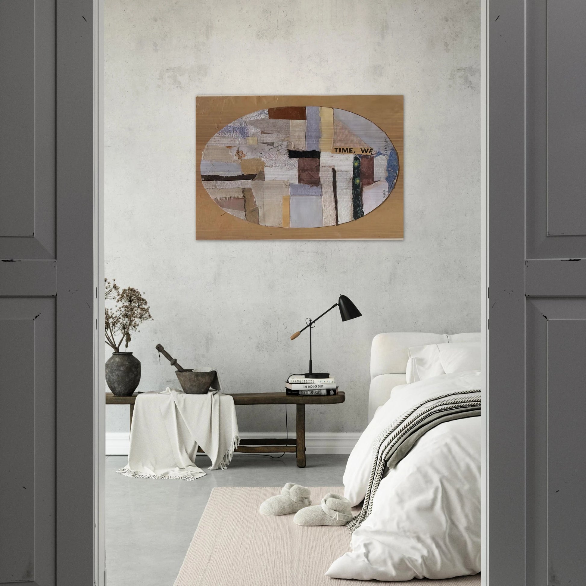 Number 159 - 1948 - Anne Ryan Brushed Aluminum Print - 70x100 cm / 28x40 inches | Anne Ryan Aluminum Print | Anne Ryan Prints