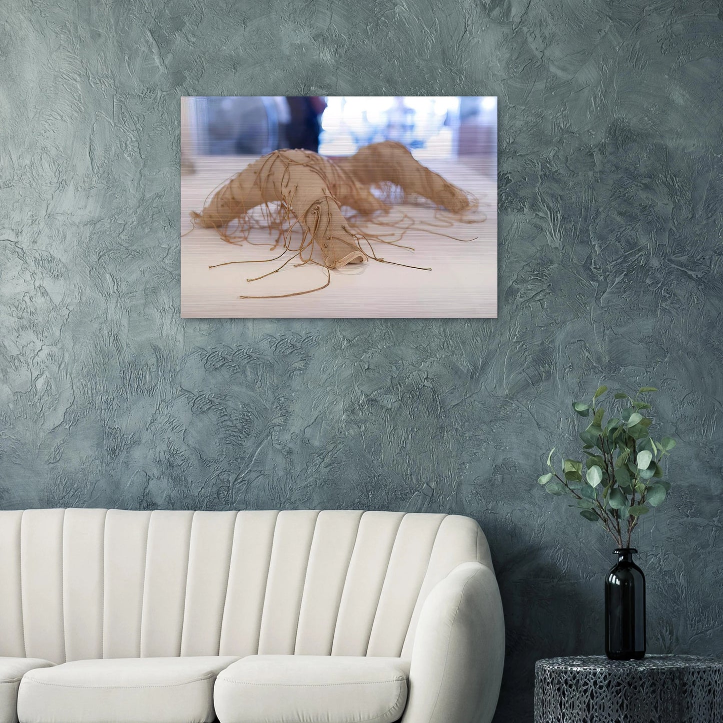 UNTITLED 1 - Eva Hesse Brushed Aluminum Print - 70x100 cm / 28x40 inches | Eva Hesse Aluminum Print | Eva Hesse Prints