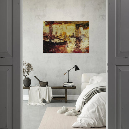 ES POAL PIANQUE 1920 - Salvador Dali Brushed Aluminum Print - 70x100 cm / 28x40 inches | Salvador Dali Aluminum Print | Salvador Dali Prints
