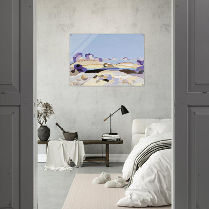 Lagune bretonne - 1959 - Charles Lapicque Acrylic Print - 70x100 cm / 28x40″ inches