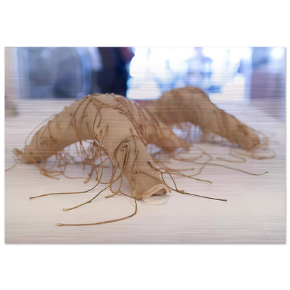 UNTITLED 1 - Eva Hesse Brushed Aluminum Print - 70x100 cm / 28x40 inches | Eva Hesse Aluminum Print | Eva Hesse Prints