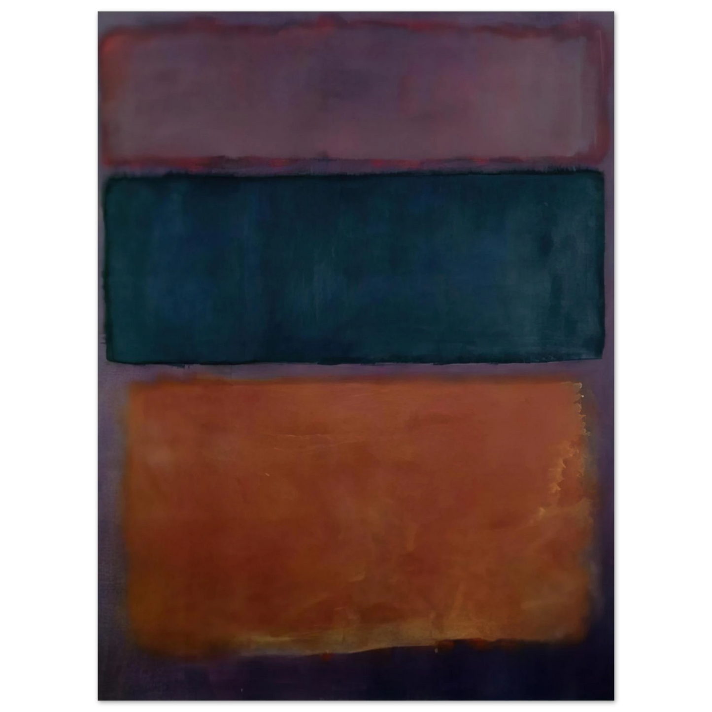 Helen Frankenthaler - Untitled - 1963 Wall art - 13x18 cm / 5x7 inches - Fine Art Poster-canvas - -
