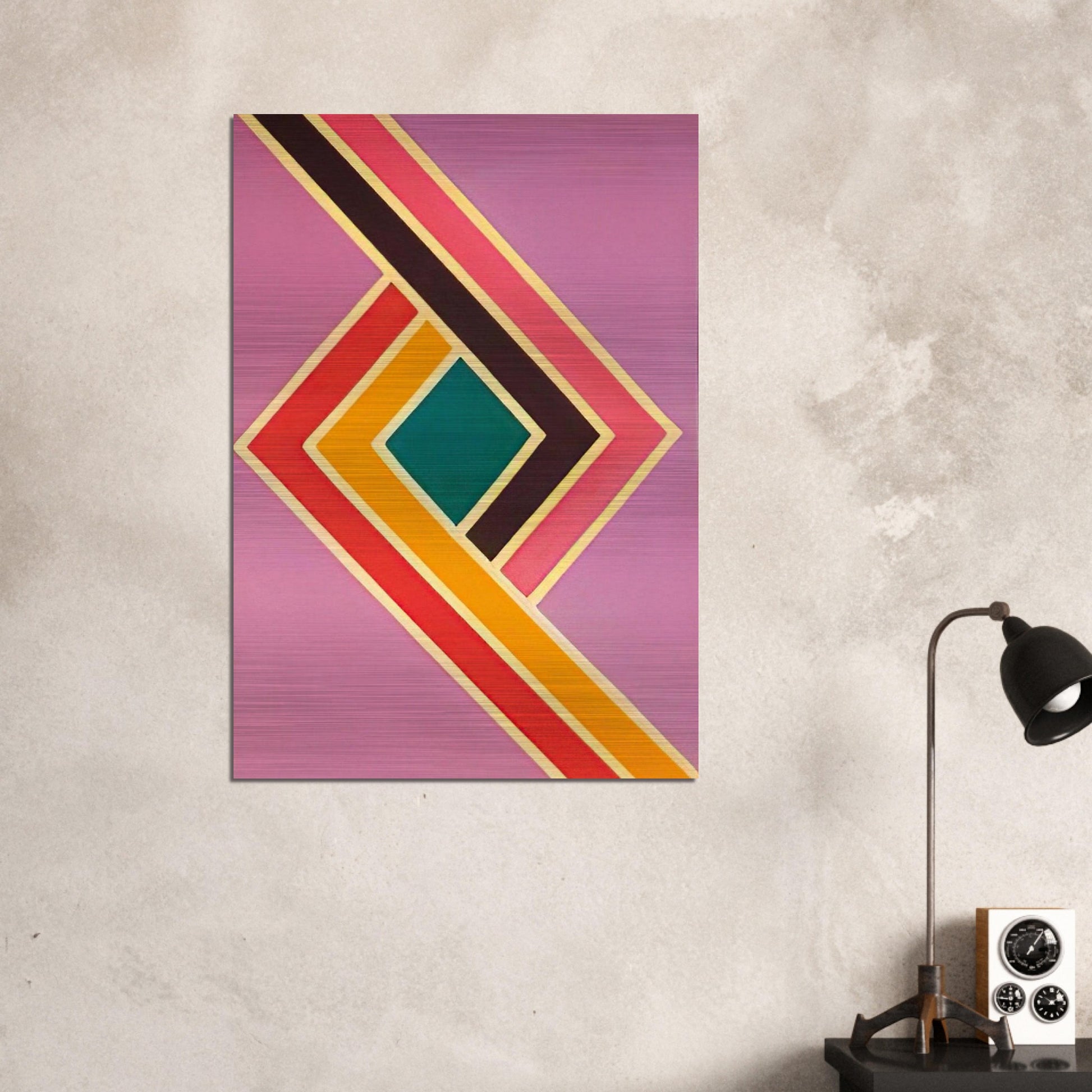 Comet I - Sam Gilliam Brushed Aluminum Print - 70x100 cm / 28x40 inches | Sam Gilliam Aluminum Print | Sam Gilliam Prints
