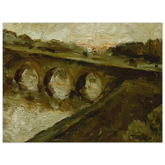 Henri Matisse - VUE DE PARIS 1899  75x100 cm / 30x40inches Fine Art Poster