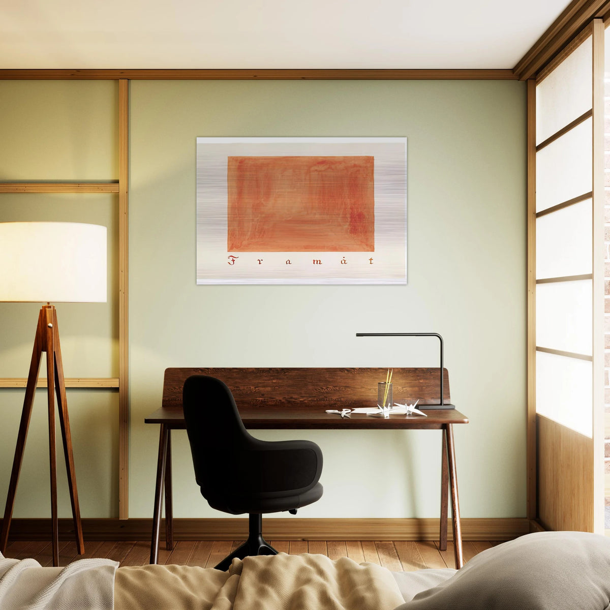 FORWARDS PARCIFAL SERIES GROUP 2 SECTION 4 THE CONVOLUTE OF THE PHYSICAL PLANE 1916 - Hilma af Klint Brushed Aluminum Print - 70x100 cm / 28x40 inches | Hilma af Klint Aluminum Print | Hilma af Klint Prints