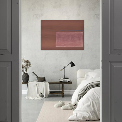 Spartan Sun Box I - Color Field Painting - Theodoros Stamos Brushed Aluminum Print - 70x100 cm / 28x40 inches | Theodoros Stamos Aluminum Print | Theodoros Stamos Prints