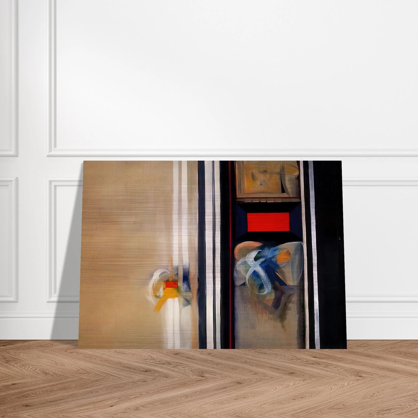 Treasury - Abstract Expressionism - Miriam Schapiro Brushed Aluminum Print - 70x100 cm / 28x40 inches | Miriam Schapiro Aluminum Print | Miriam Schapiro Prints