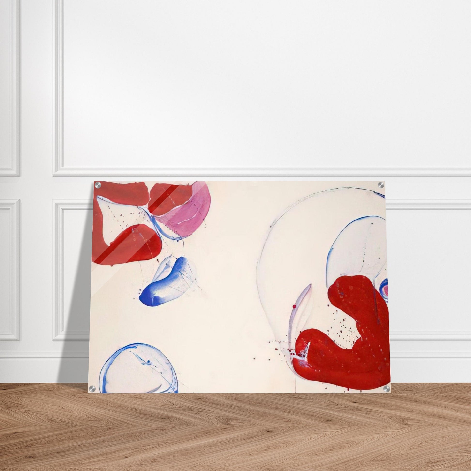 Untitled  SF 61-012  - Sam Francis Acrylic Print - 70x100 cm / 28x40″ inches