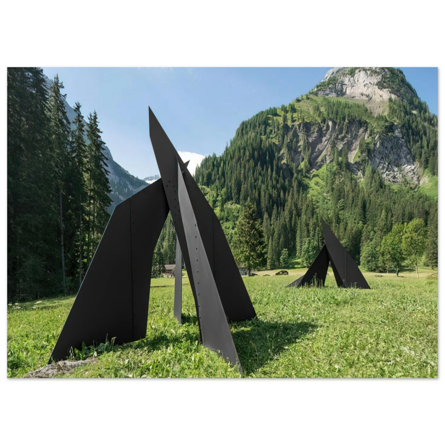 Alexander Calder - FOUR PLANES ESCARPE 1967 Fine Art Poster