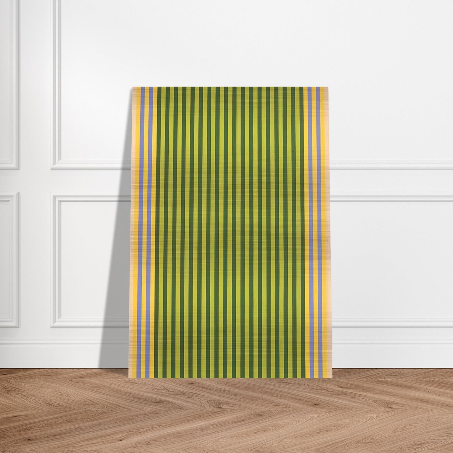 LimelightSounds of Grass - 1960 - Gene Davis Brushed Aluminum Print - 70x100 cm / 28x40 inches | Gene Davis Aluminum Print | Gene Davis Prints