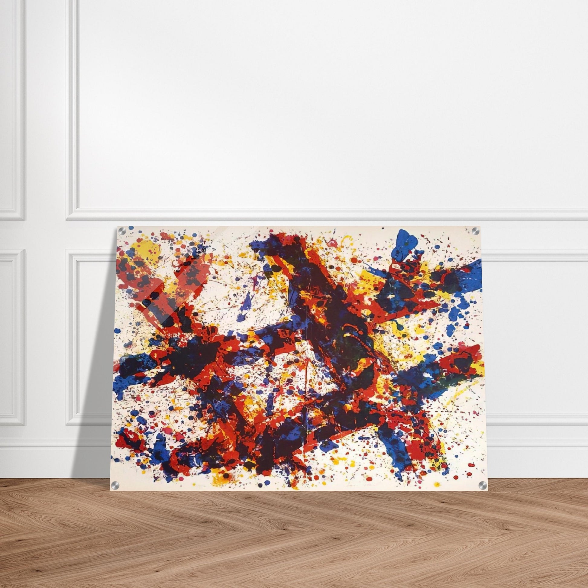 Firewood - Sam Francis Acrylic Print - 70x100 cm / 28x40″ inches