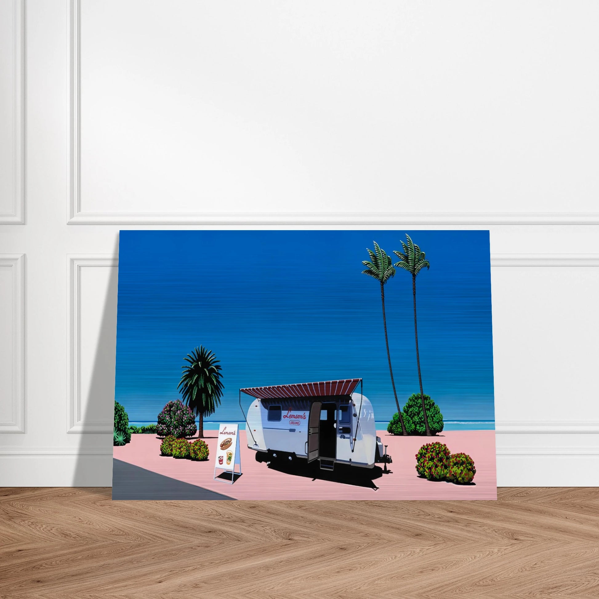 Lemson's Beams - Hiroshi Nagai Brushed Aluminum Print - 70x100 cm / 28x40 inches | Hiroshi Nagai Aluminum Print | Hiroshi Nagai Prints