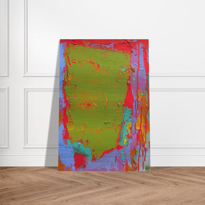 21.1.75 - 1975 - John Hoyland Brushed Aluminum Print - 70x100 cm / 28x40 inches | John Hoyland Aluminum Print | John Hoyland Prints