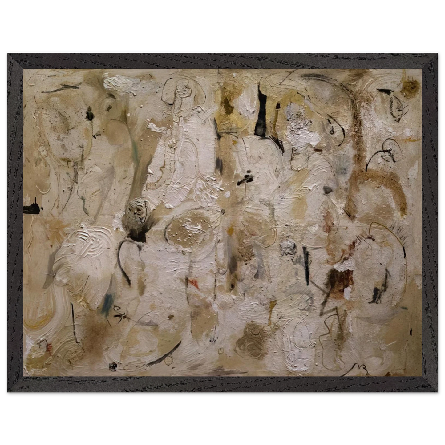 Helen Frankenthaler - Painted on 21st Street - 1951 Wall art - 40x50 cm / 16x20 inches - Fine Art Poster-canvas - -