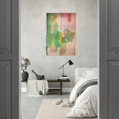 Snow Pines - 2004 - Helen Frankenthaler Brushed Aluminum Print - 70x100 cm / 28x40 inches | Helen Frankenthaler Aluminum Print | Helen Frankenthaler Prints