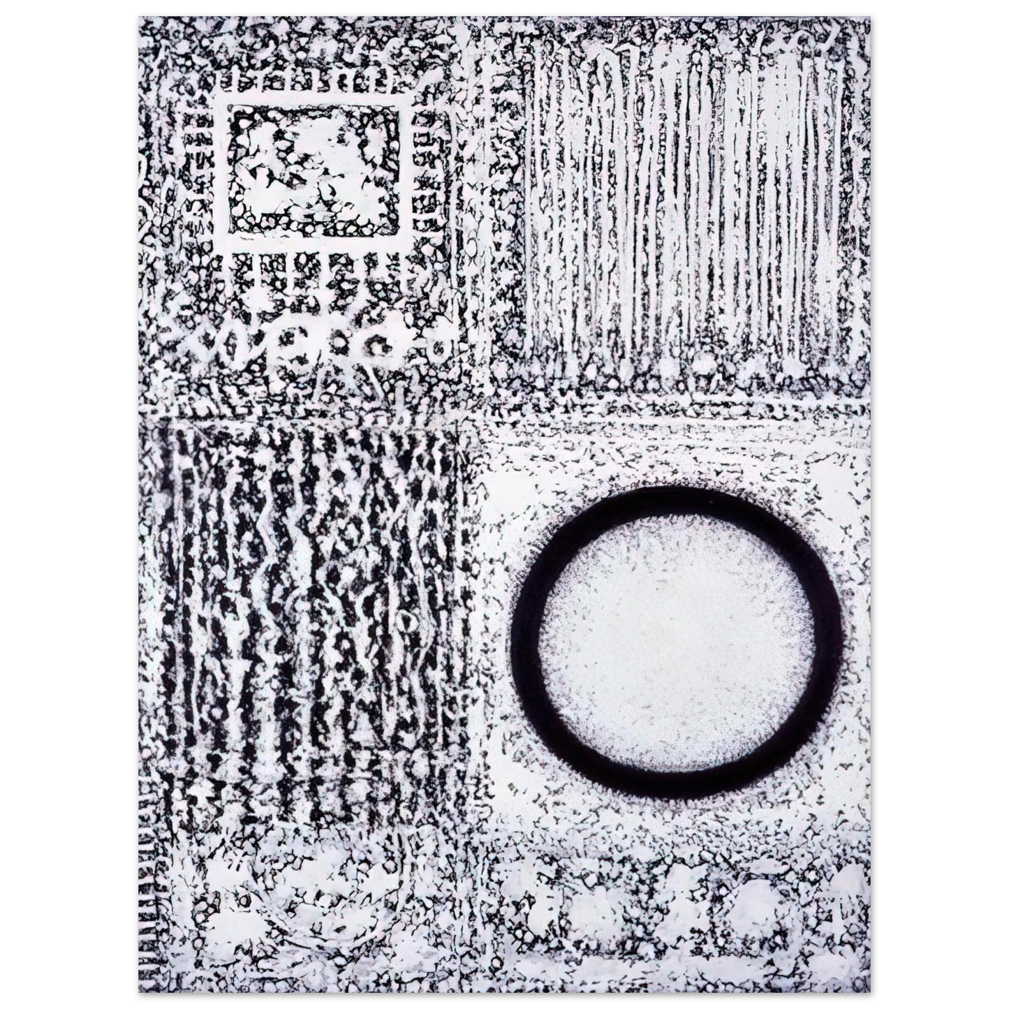 Richard Pousette-Dart - Circle by the Falling Waters  75x100 cm / 30x40inches Fine Art Poster