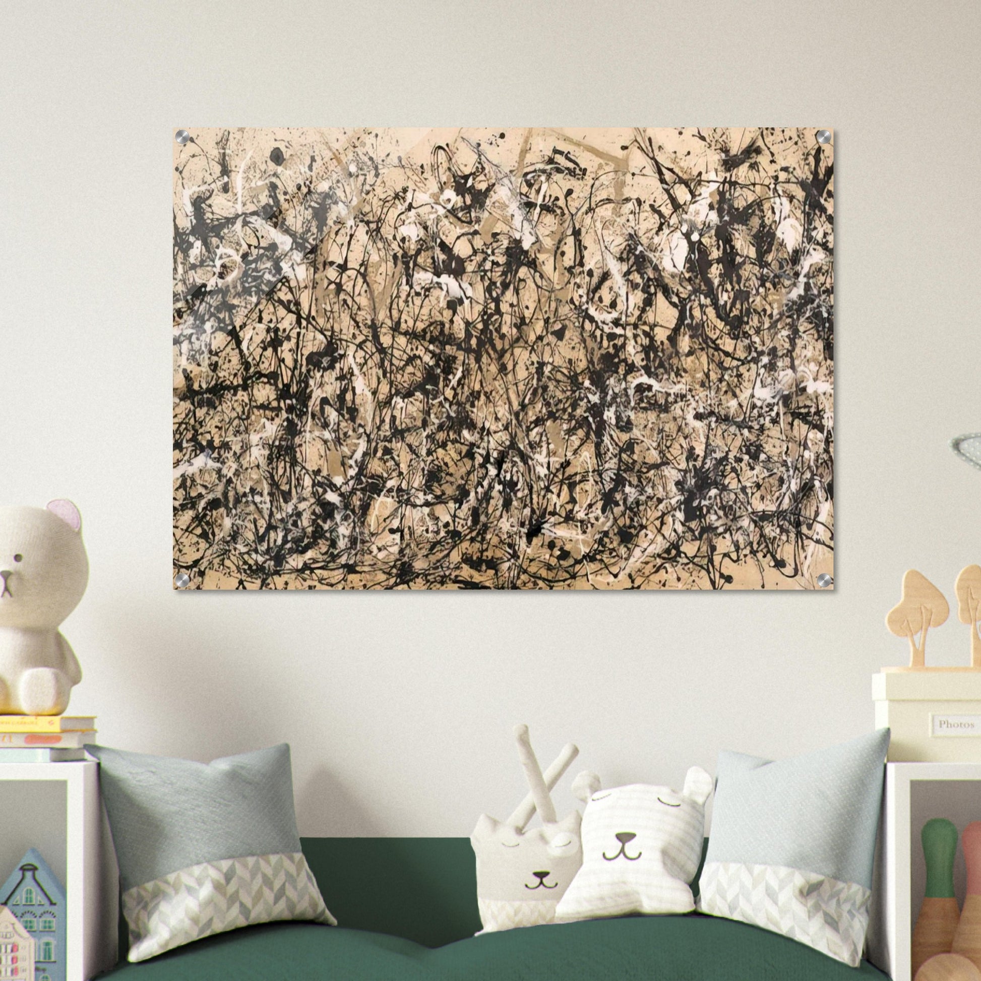 AUTUMN RHYTHM NUMBER 30 1950 - Jackson Pollock Acrylic Print - 70x100 cm / 28x40″ inches