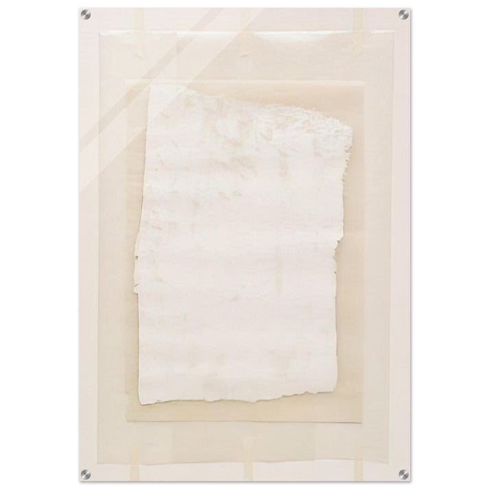 Surface Veil - Robert Ryman Acrylic Print - 70x100 cm / 28x40″ inches | Robert Ryman Wall Art | Robert Ryman Prints