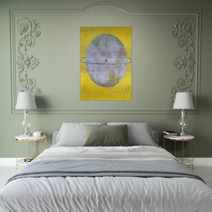 THE DOVE NR 12 1915 - Hilma af Klint Brushed Aluminum Print - 70x100 cm / 28x40 inches | Hilma af Klint Aluminum Print | Hilma af Klint Prints