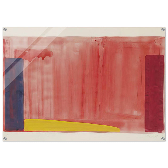 Untitled - Color Field Painting - John Hoyland Acrylic Print - 70x100 cm / 28x40″ inches | John Hoyland Wall Art | John Hoyland Prints