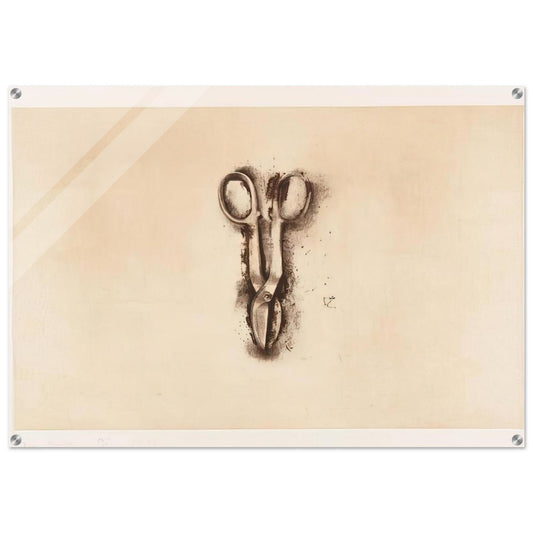 TINSNIP 1973 - Jim Dine Acrylic Print - 70x100 cm / 28x40″ inches