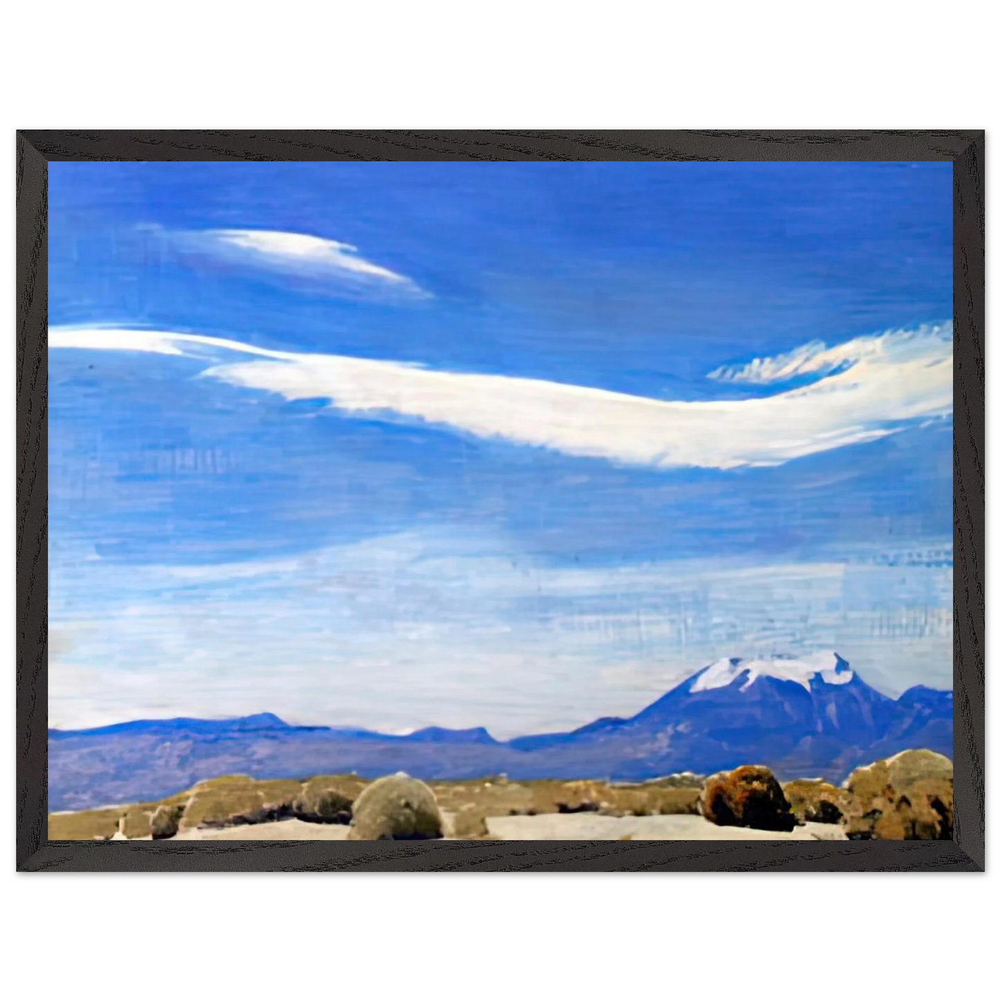 Maynard Dixon - THE CLOUD COACHELLA VALLEY CALIFORNIA 1940 Wall art - 70x100 cm / 28x40 inches - Fine Art Poster-canvas - -