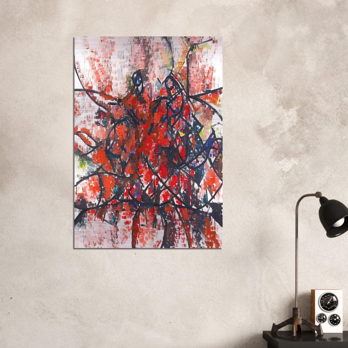 Mambo - 1956 - Robert Goodnough Brushed Aluminum Print - 70x100 cm / 28x40 inches | Robert Goodnough Aluminum Print | Robert Goodnough Prints