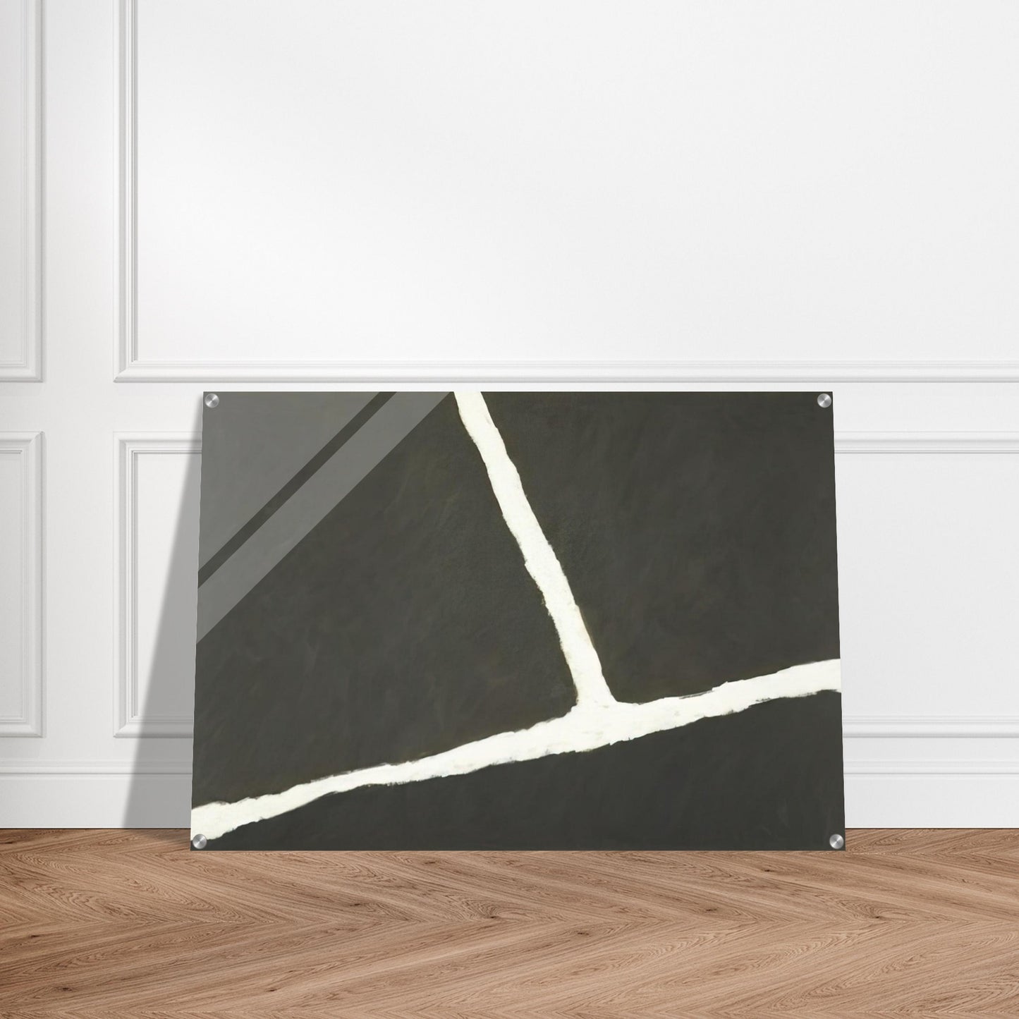 Krijtlijnen HV - 1977 - Raoul De Keyser Acrylic Print - 70x100 cm / 28x40″ inches