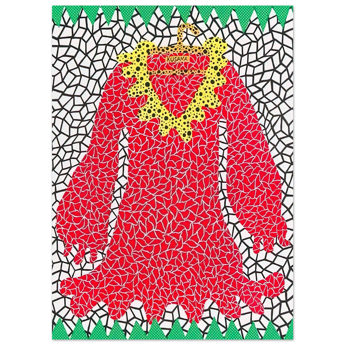 Yayoi Kusama - DRESS 1982 Fine Art Poster