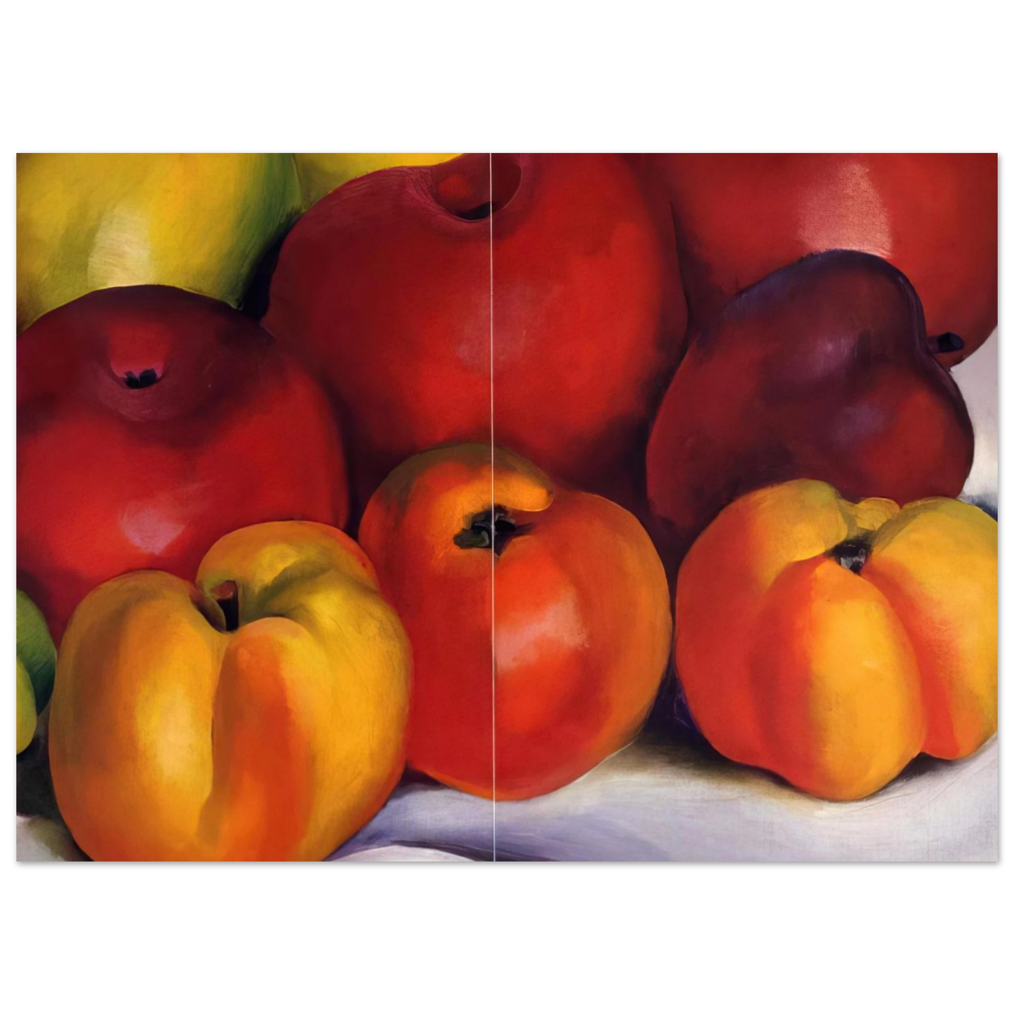 Georgia O'Keeffe - Apple Family Fine Art Poster