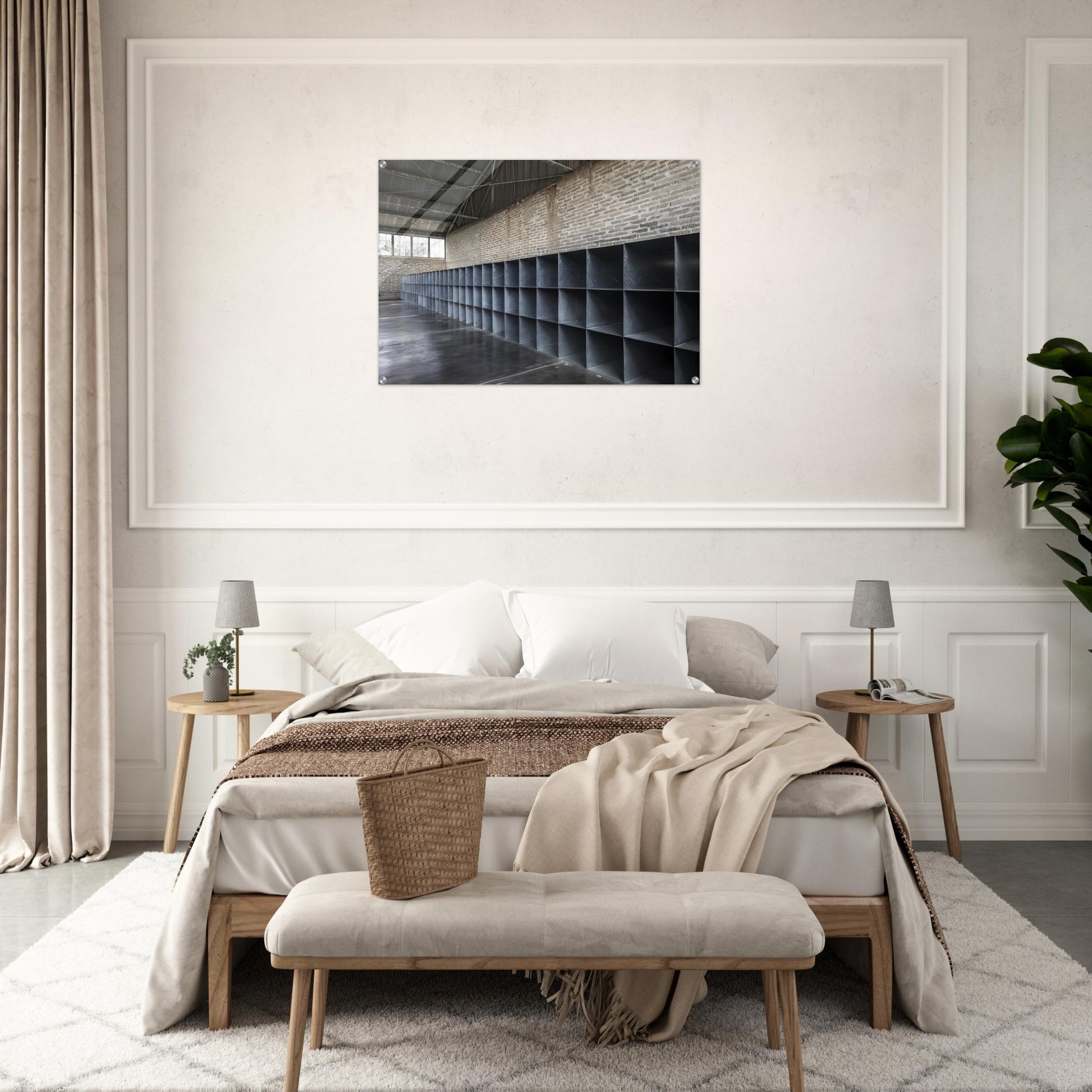 Untitled The Block - 1969 - Donald Judd Acrylic Print - 70x100 cm / 28x40″ inches