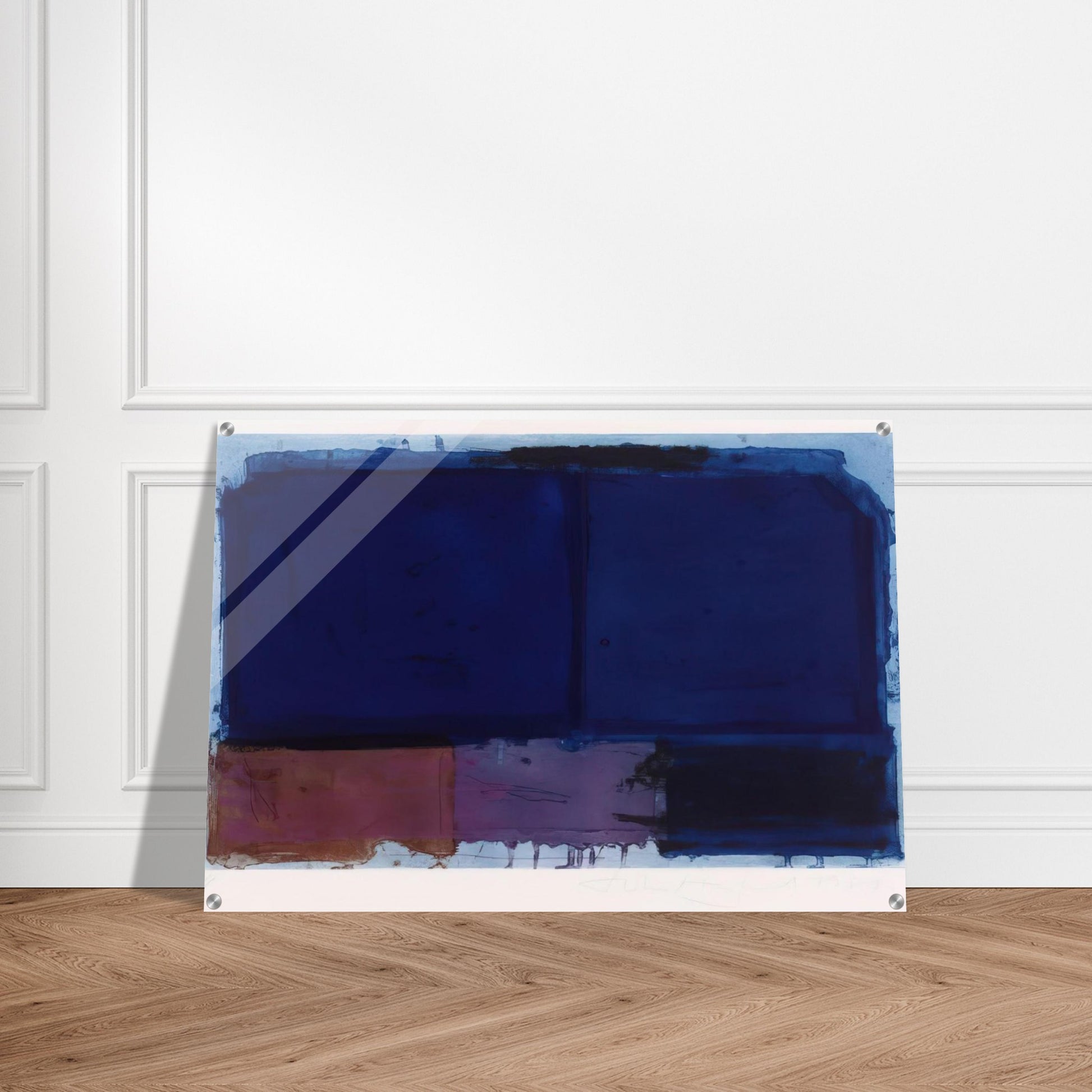 Vigil - 1980 - John Hoyland Acrylic Print - 70x100 cm / 28x40″ inches