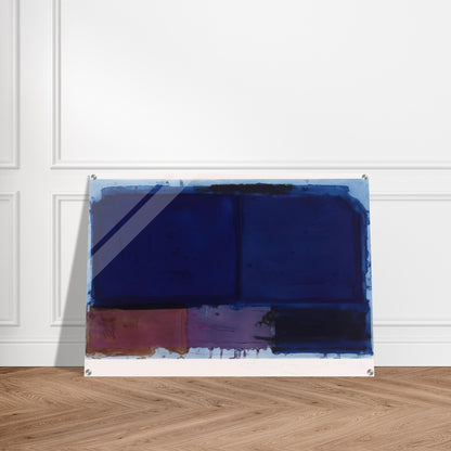 Vigil - 1980 - John Hoyland Acrylic Print - 70x100 cm / 28x40″ inches