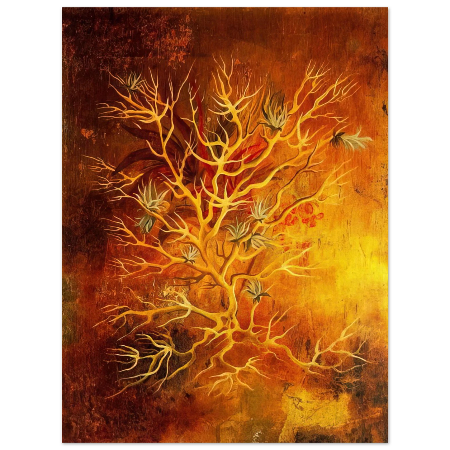 Remedios Varo - PLANT 1960  75x100 cm / 30x40inches Fine Art Poster