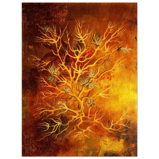Remedios Varo - PLANT 1960  75x100 cm / 30x40inches Fine Art Poster
