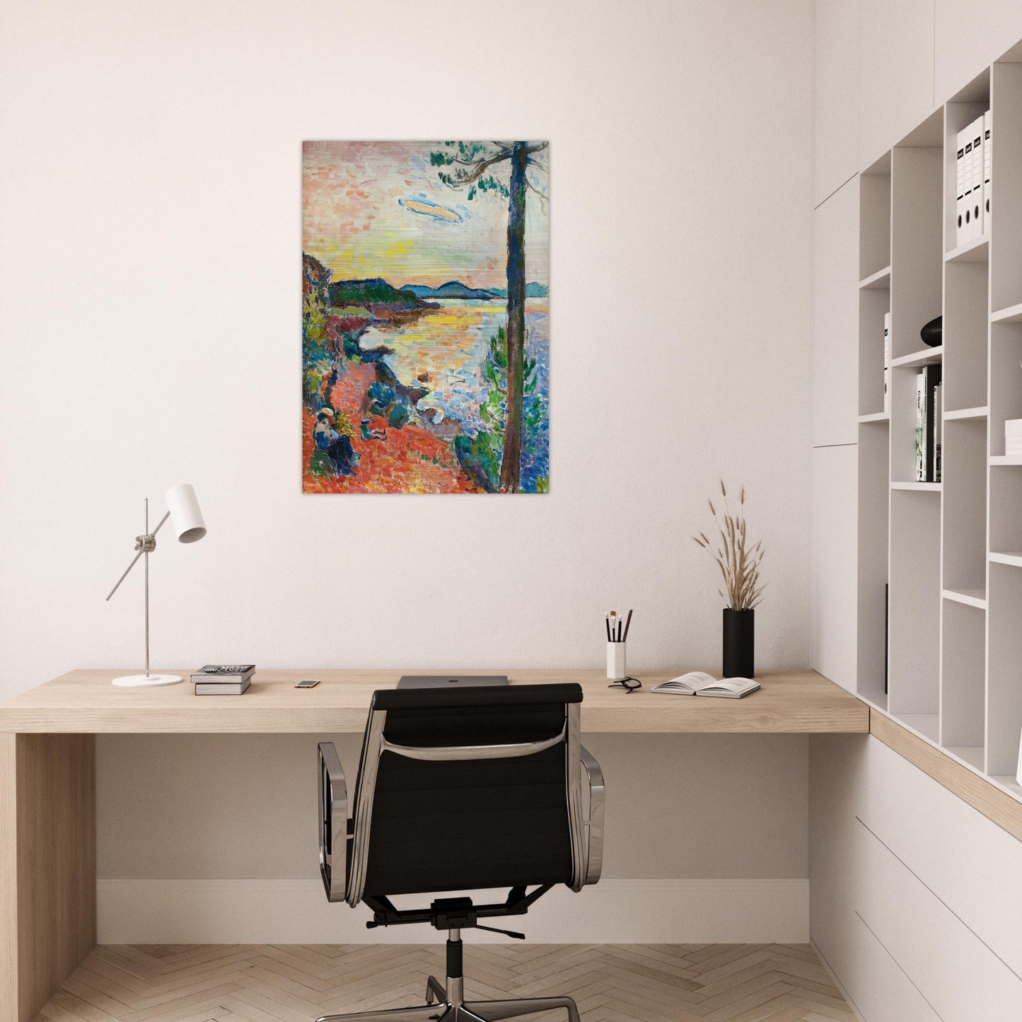 THE GULF OF SAINT TROPEZ 1904 - Henri Matisse Brushed Aluminum Print - 70x100 cm / 28x40 inches | Henri Matisse Aluminum Print | Henri Matisse Prints