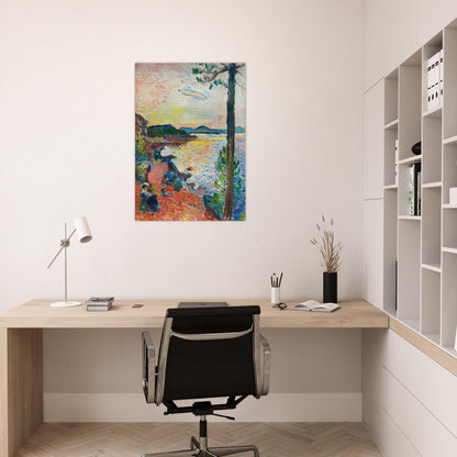 THE GULF OF SAINT TROPEZ 1904 - Henri Matisse Brushed Aluminum Print - 70x100 cm / 28x40 inches | Henri Matisse Aluminum Print | Henri Matisse Prints