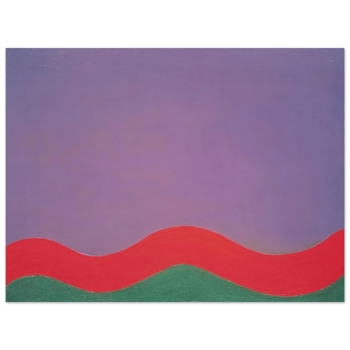 Al Held - Out  75x100 cm / 30x40inches Fine Art Poster