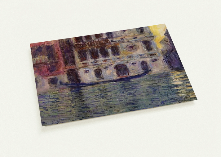 Palazzo Dario 3 By claude monet Pack of 10 Post Cards | claude monet Post Cards | A6 (10.5 x 14.8 cm) - 4.1 x 5.8 inches