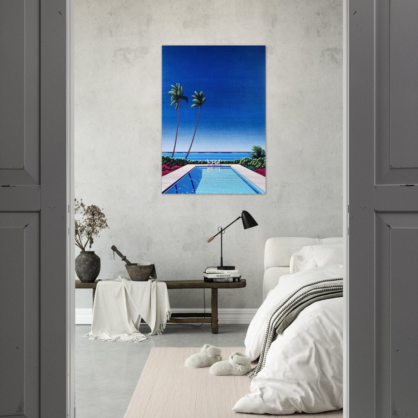 Watermelon Pool - Hiroshi Nagai Brushed Aluminum Print - 70x100 cm / 28x40 inches | Hiroshi Nagai Aluminum Print | Hiroshi Nagai Prints