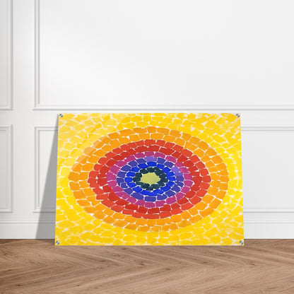 RESSURECTION 1966 - Alma Woodsey Thomas Acrylic Print - 70x100 cm / 28x40″ inches