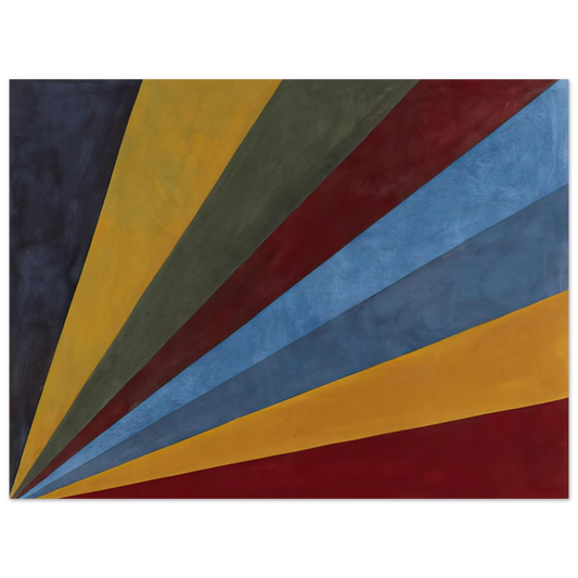 Sol LeWitt - Colors from Corners  75x100 cm / 30x40inches Fine Art Poster