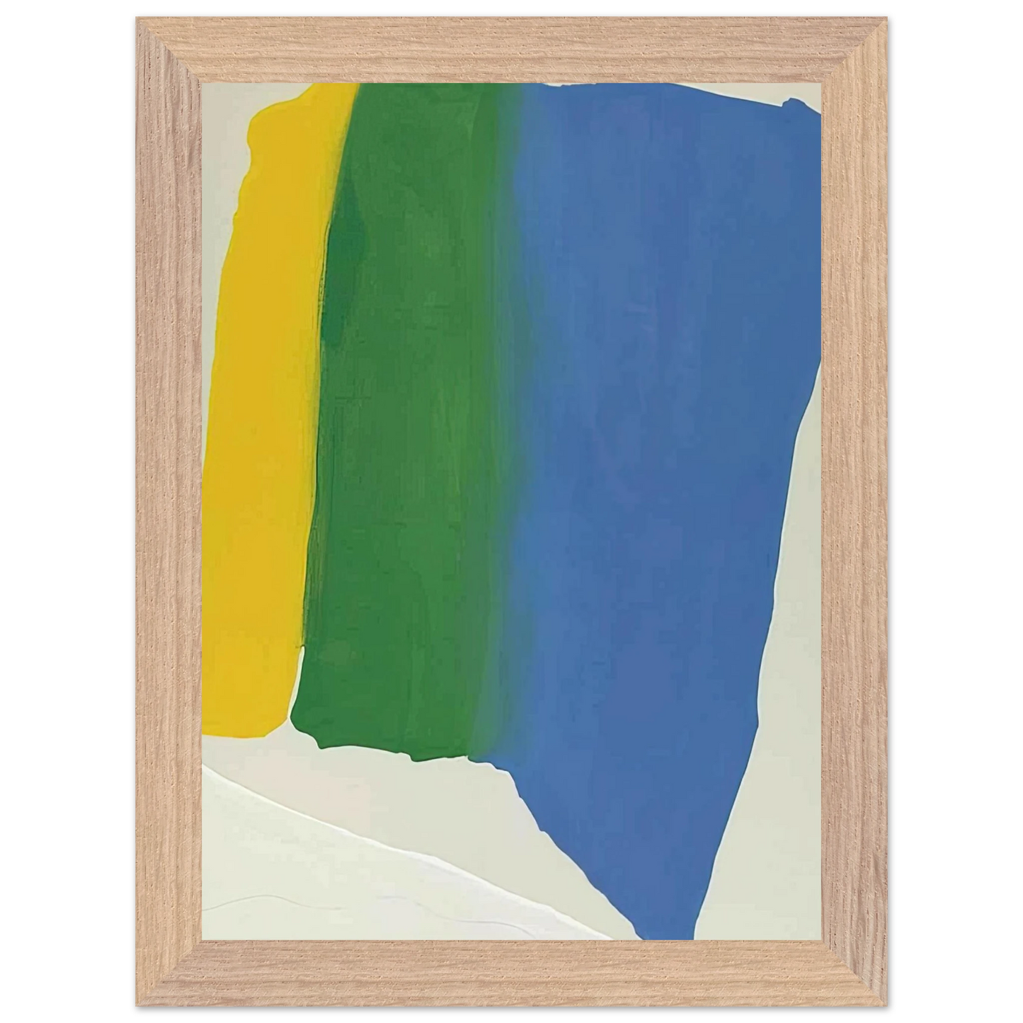 Helen Frankenthaler - Summer Insignia - 1969 Wall art - 40x50 cm / 16x20 inches - Fine Art Poster-canvas - -