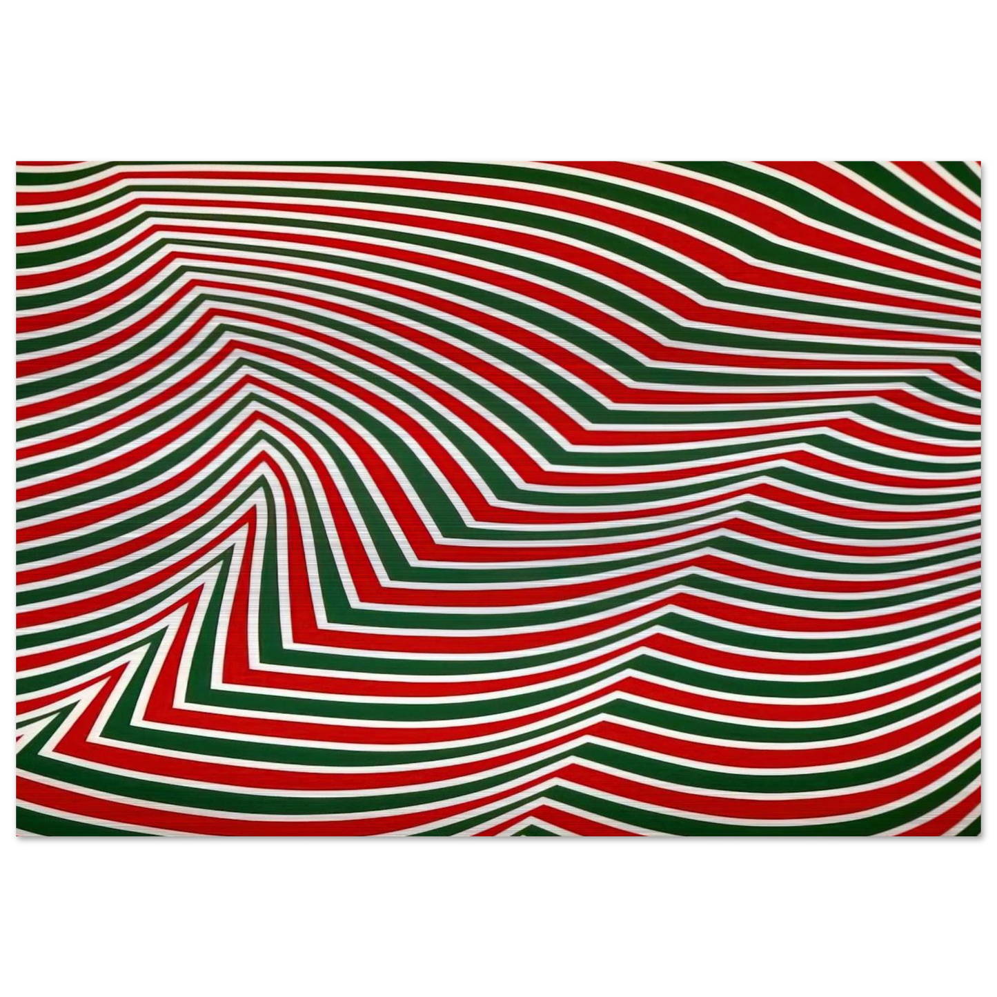 Swirling Retina - Marcel Barbeau Brushed Aluminum Print - 70x100 cm / 28x40 inches | Marcel Barbeau Aluminum Print | Marcel Barbeau Prints